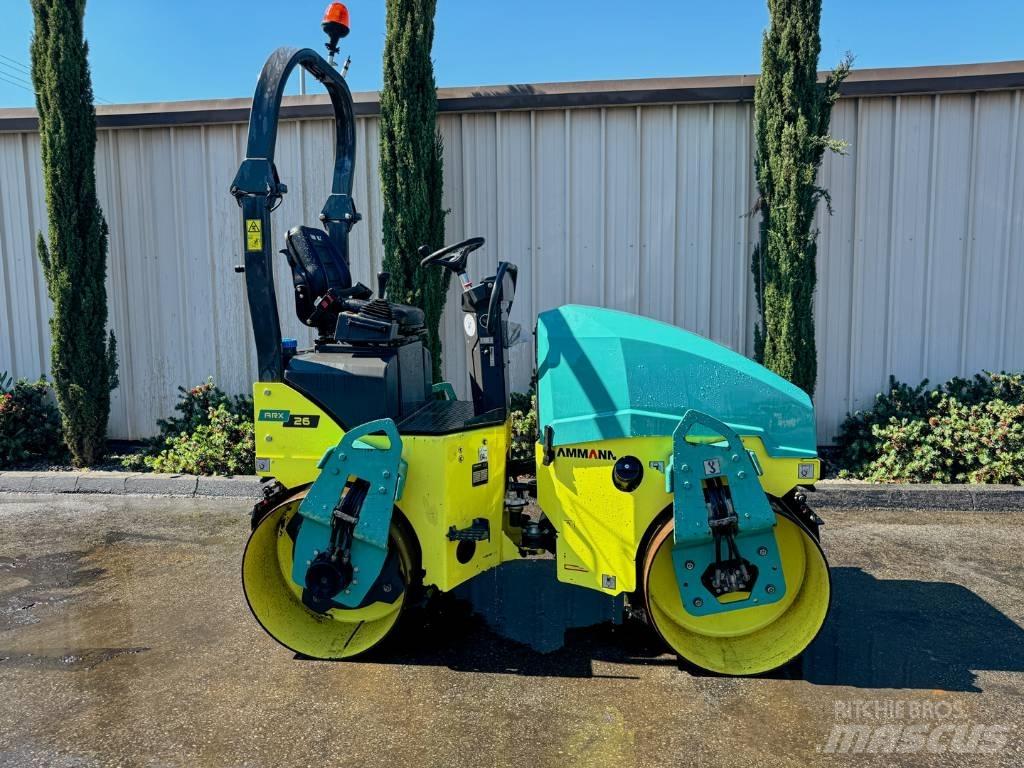 Ammann ARX 26 Twin drum rollers
