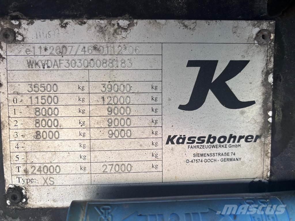 Kässbohrer Maxima Curtainsider semi-trailers