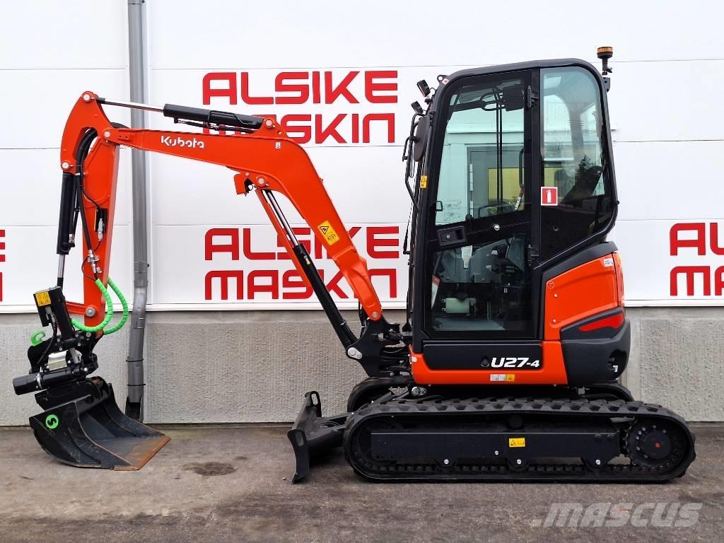 Kubota U 27-4 Mini excavators < 7t