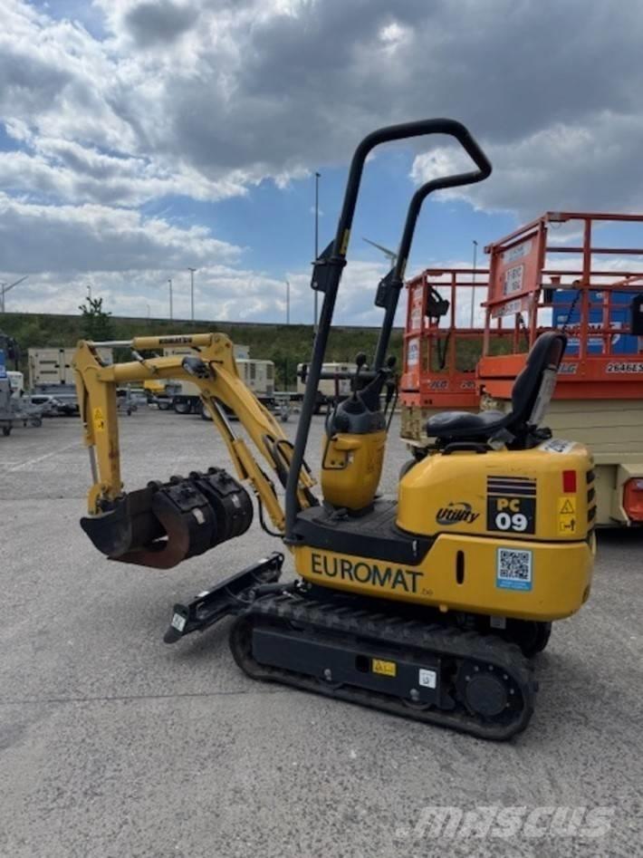Komatsu PC 09-1 Mini excavators < 7t