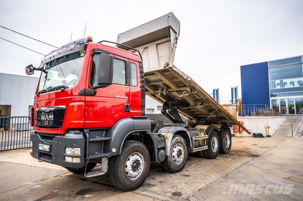 MAN TGS 35.360 BB Tipper trucks