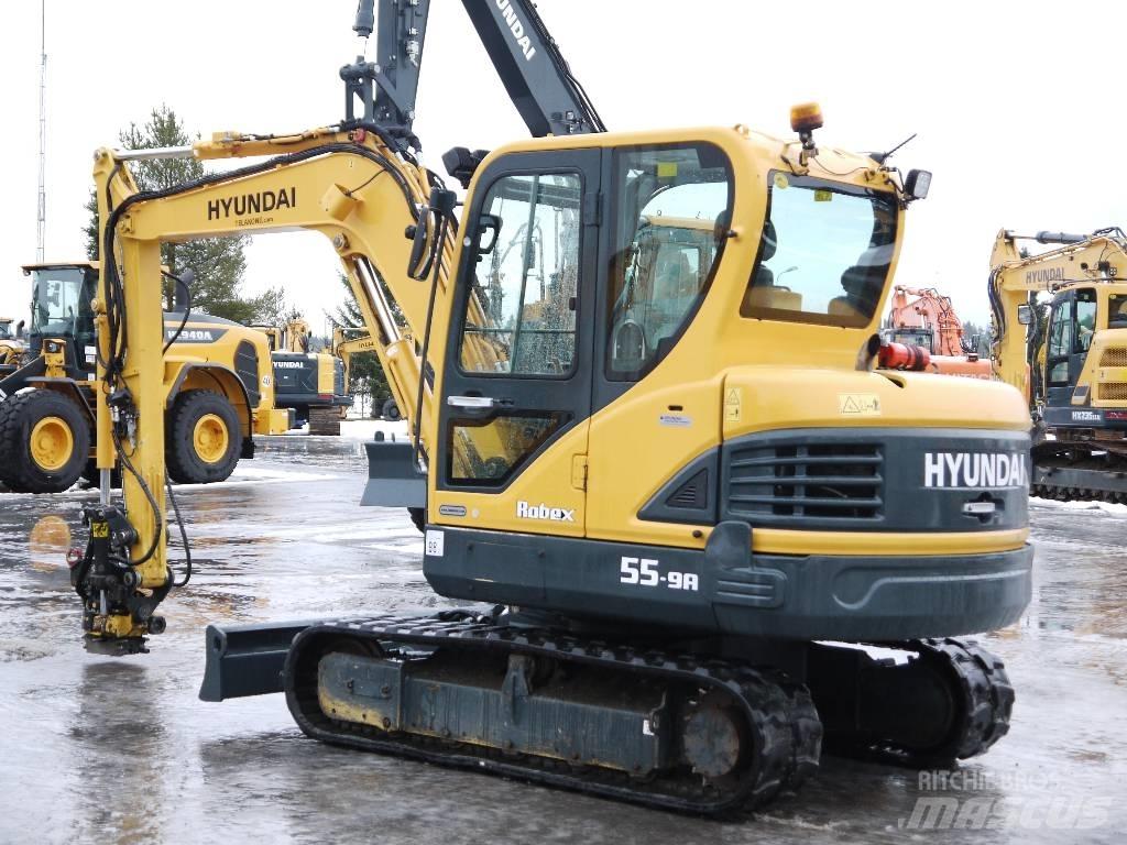 Hyundai R 55-9A Mini excavators < 7t