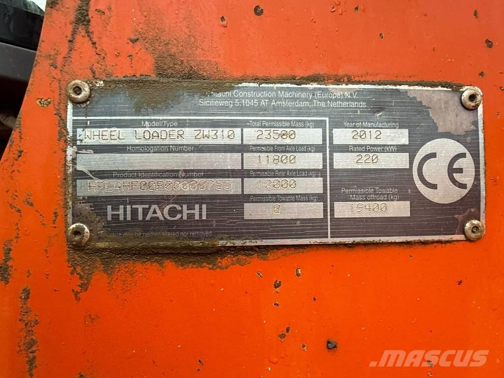 Hitachi ZW 310 Other