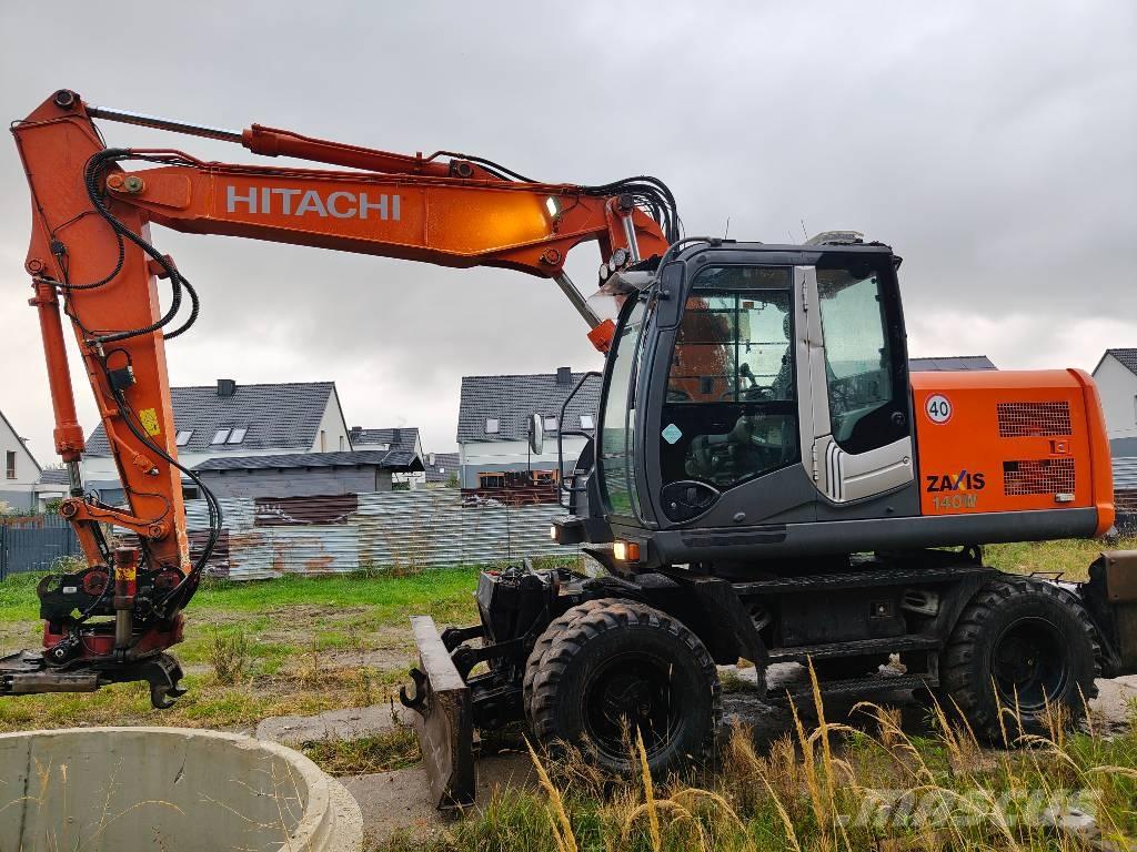 Hitachi ZX 140 W-5 Wheeled excavators