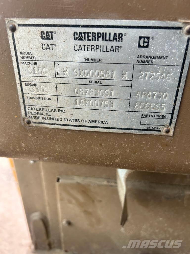 CAT 615 C II Scrapers