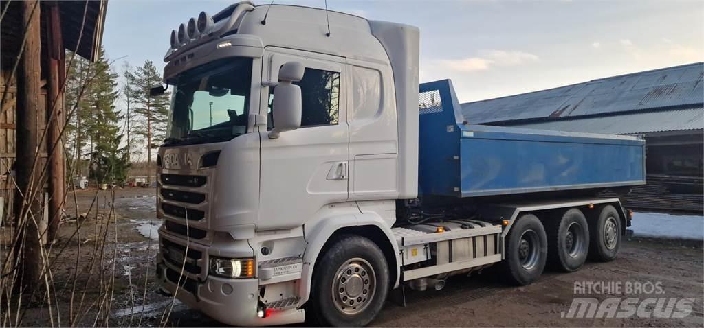 Scania R580 V8 Hook lift trucks