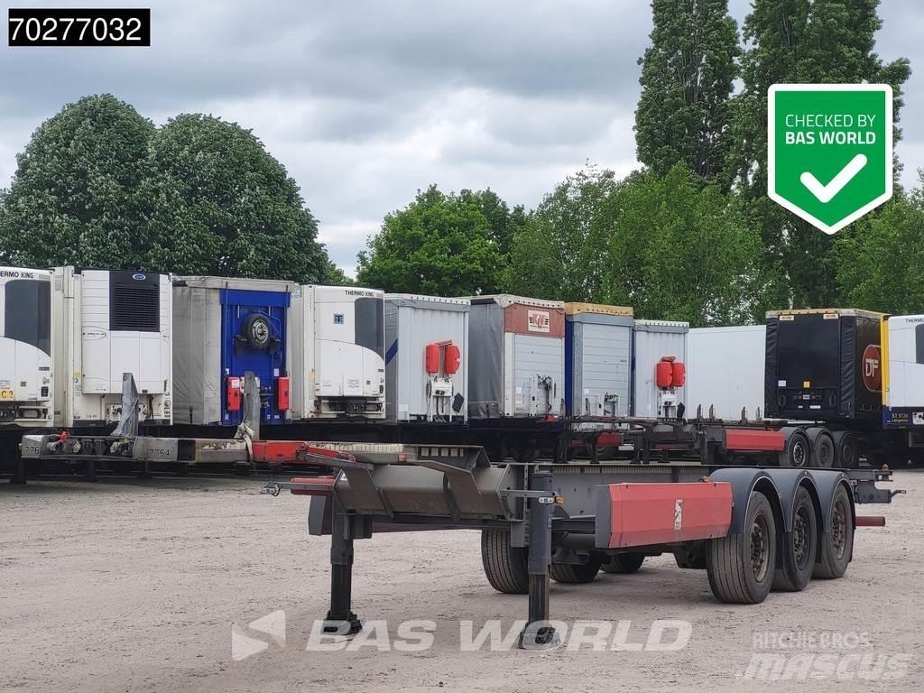 Van Hool 3 axles Containerframe/Skiploader semi-trailers