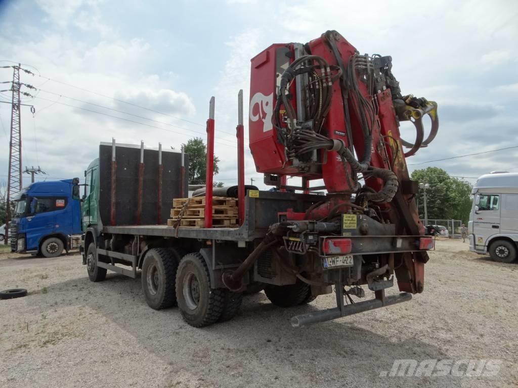 Scania G400 Crane trucks