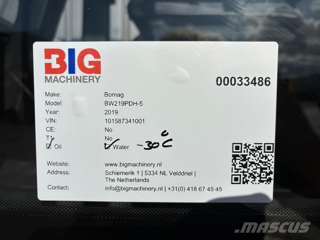 Bomag BW219PDH-5 Single drum rollers