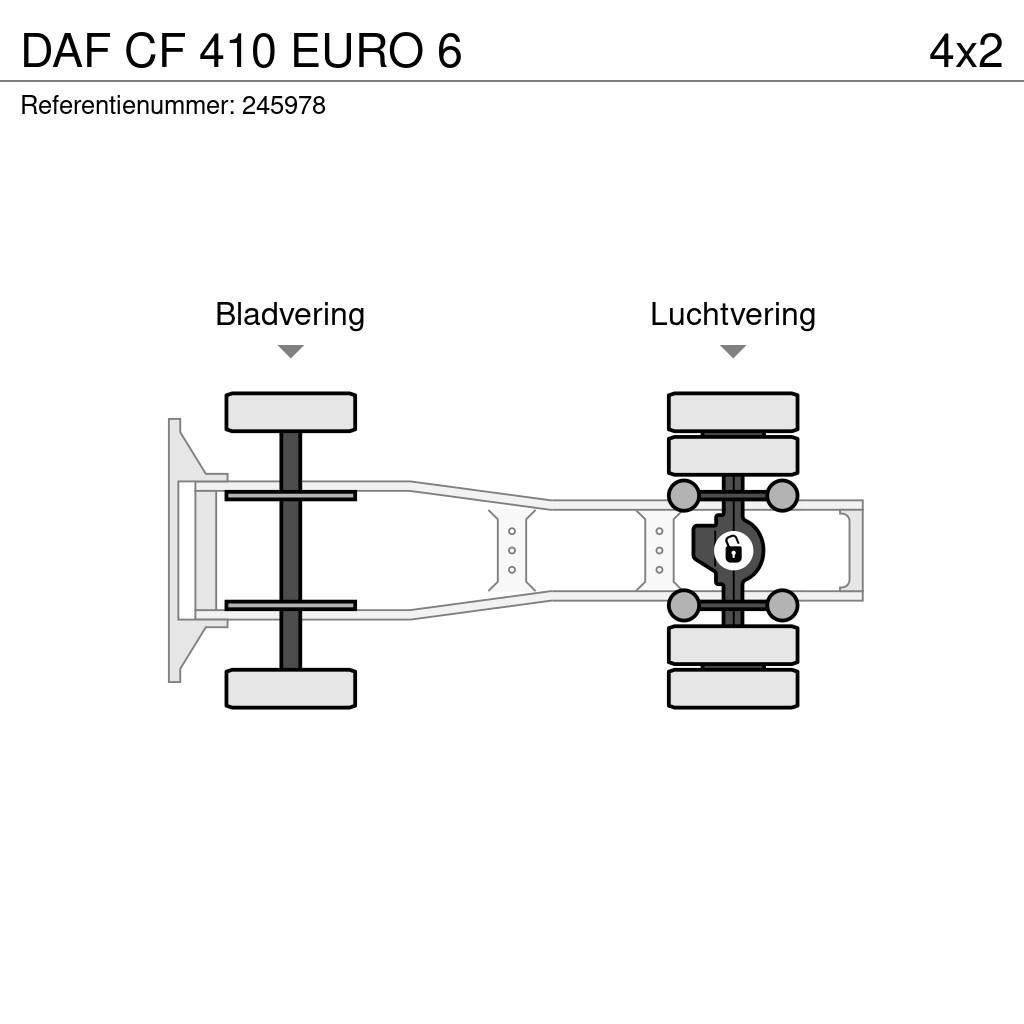 DAF CF 410 EURO 6 Truck Tractor Units