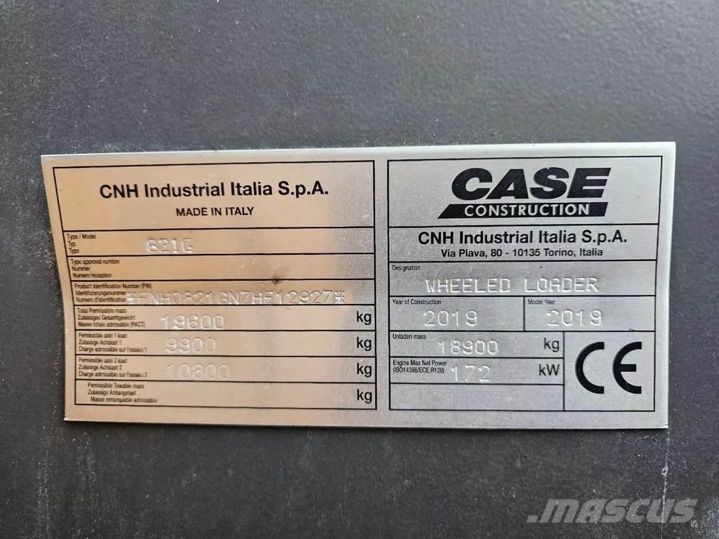 CASE 821G Wheel loaders