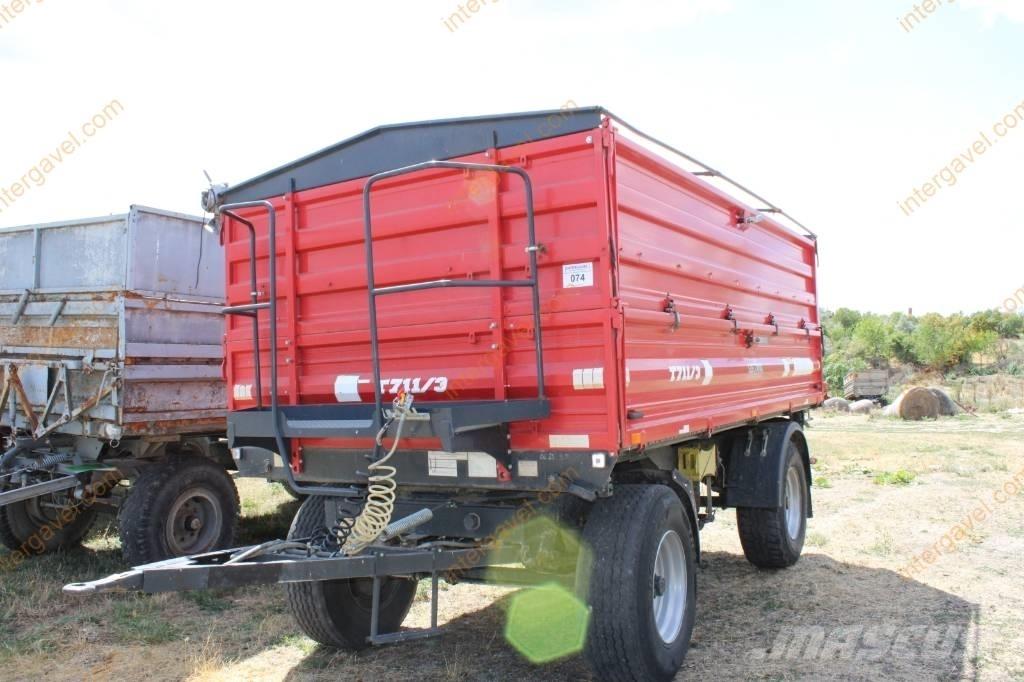 Metal-Fach T-711/3 Tipper trailers