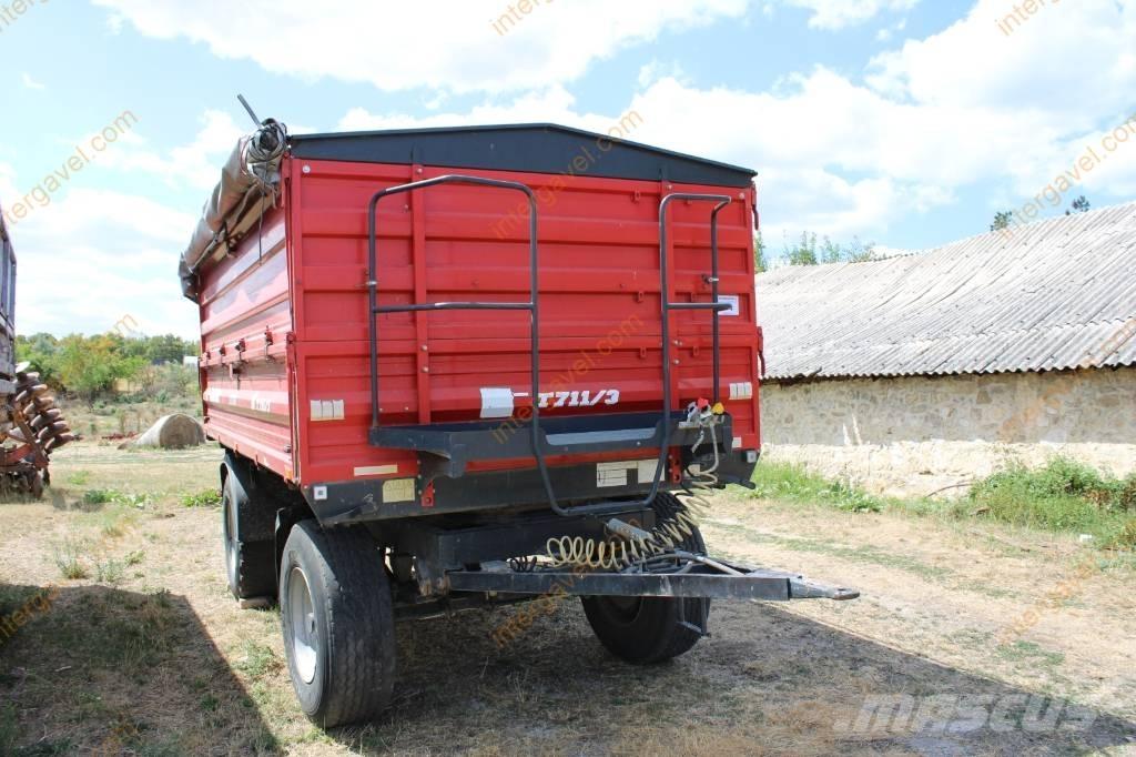 Metal-Fach T-711/3 Tipper trailers