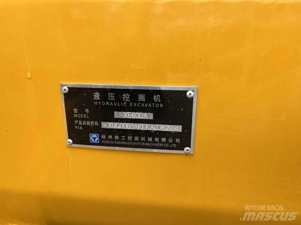 XCMG 60 DA Mini excavators < 7t