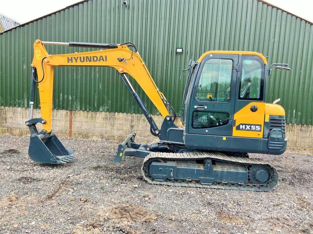 Hyundai HX55 Mini excavators < 7t