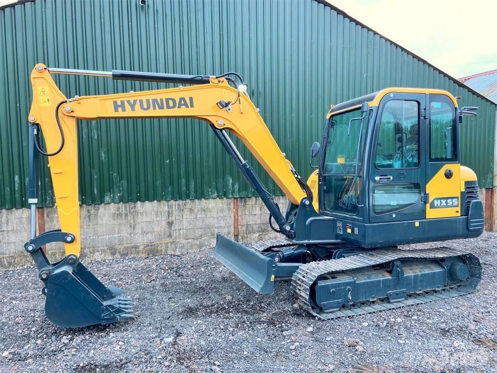Hyundai HX55 Mini excavators < 7t