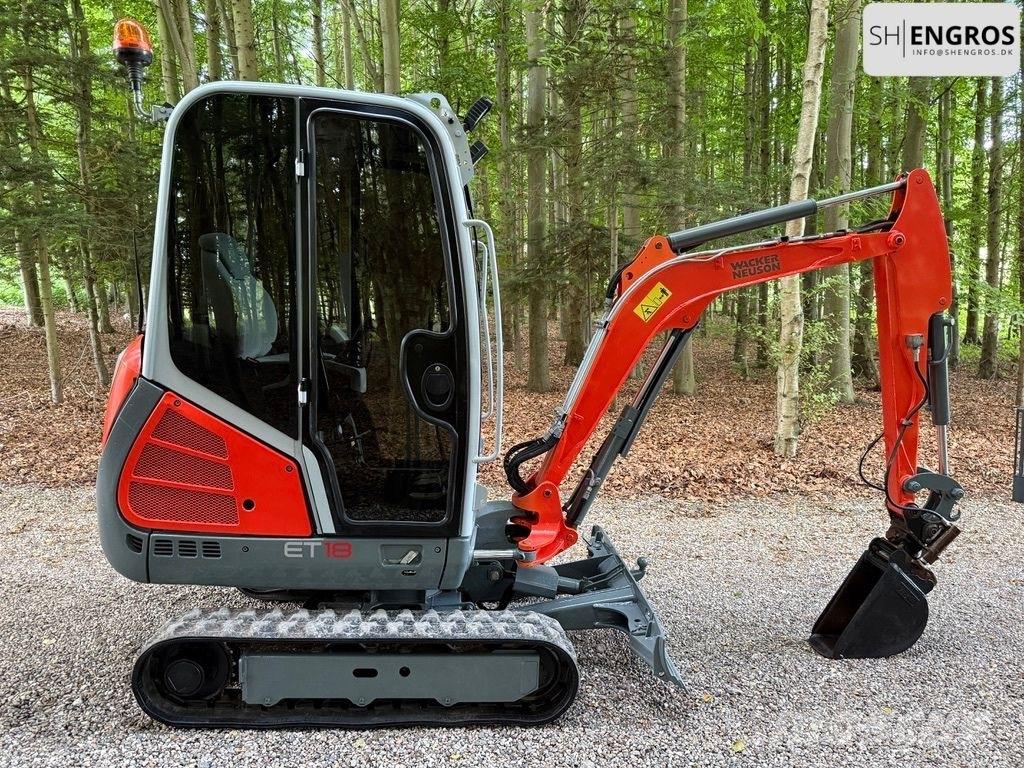 Wacker Neuson ET 18 Mini excavators < 7t