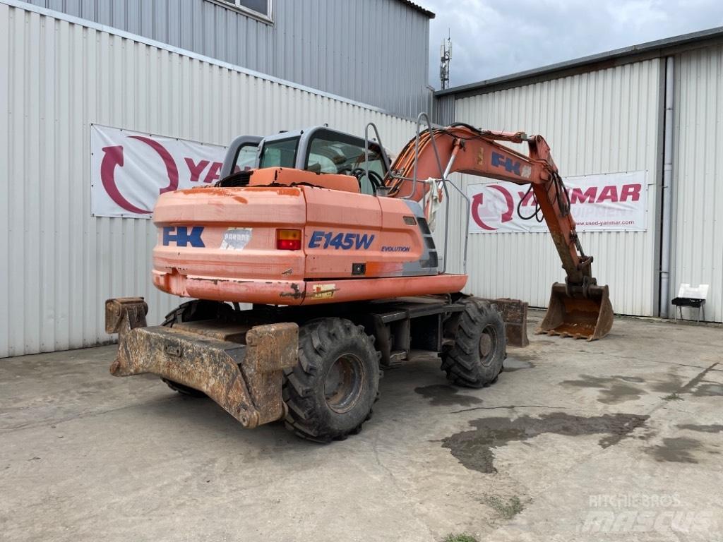 Kobelco E145W Wheeled excavators