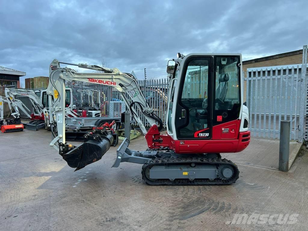 Takeuchi TB 230 Mini excavators < 7t