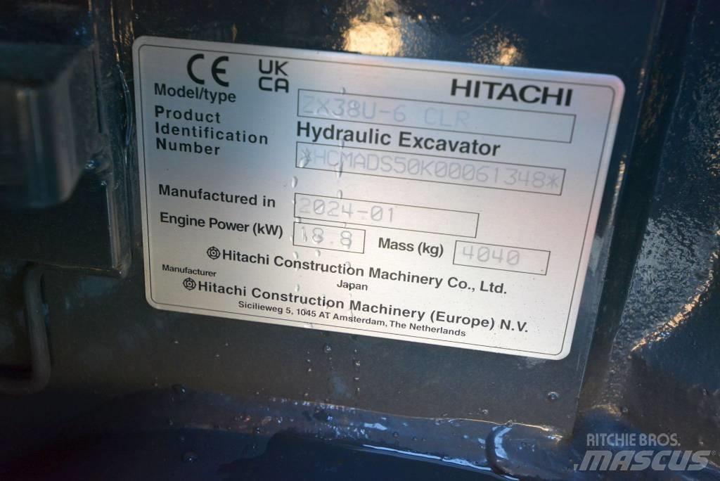 Hitachi ZX 38 U-6 Mini excavators < 7t