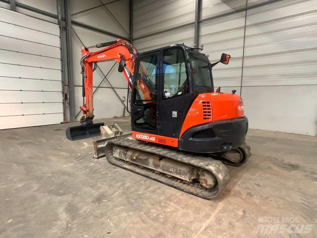 Kubota KX 080-4 A Midi excavators  7t - 12t