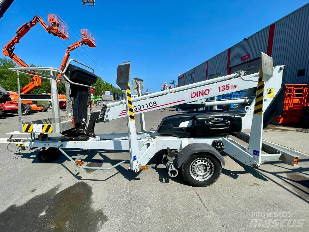 Dinolift 135 tb Trailer mounted aerial platforms