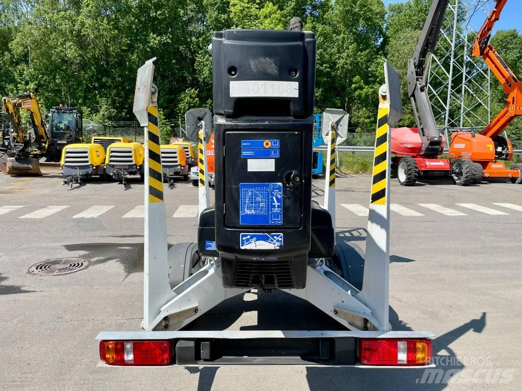 Dinolift 135 tb Trailer mounted aerial platforms