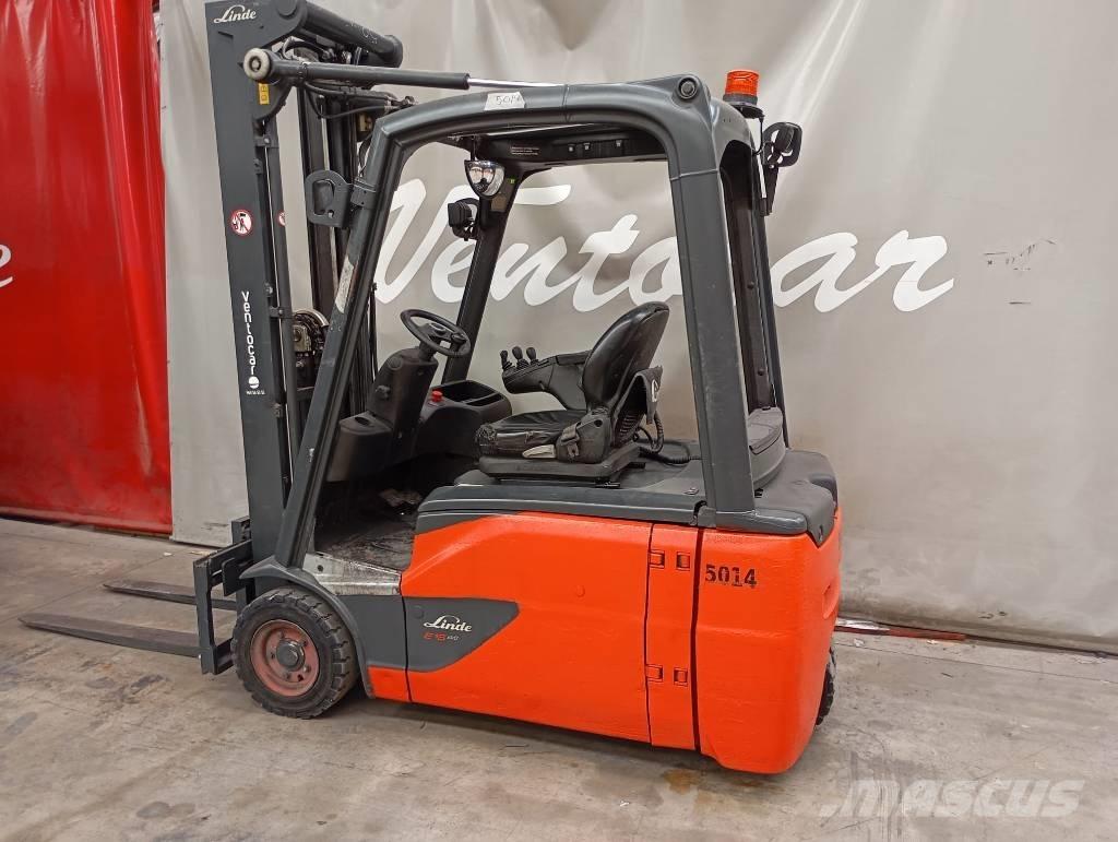 Linde E 16 Electric forklift trucks
