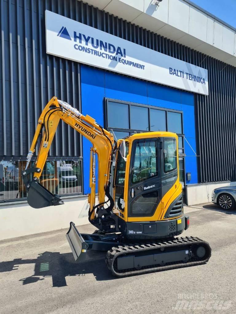 Hyundai R30Z-9AK Mini excavators < 7t