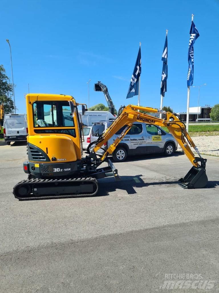 Hyundai R30Z-9AK Mini excavators < 7t