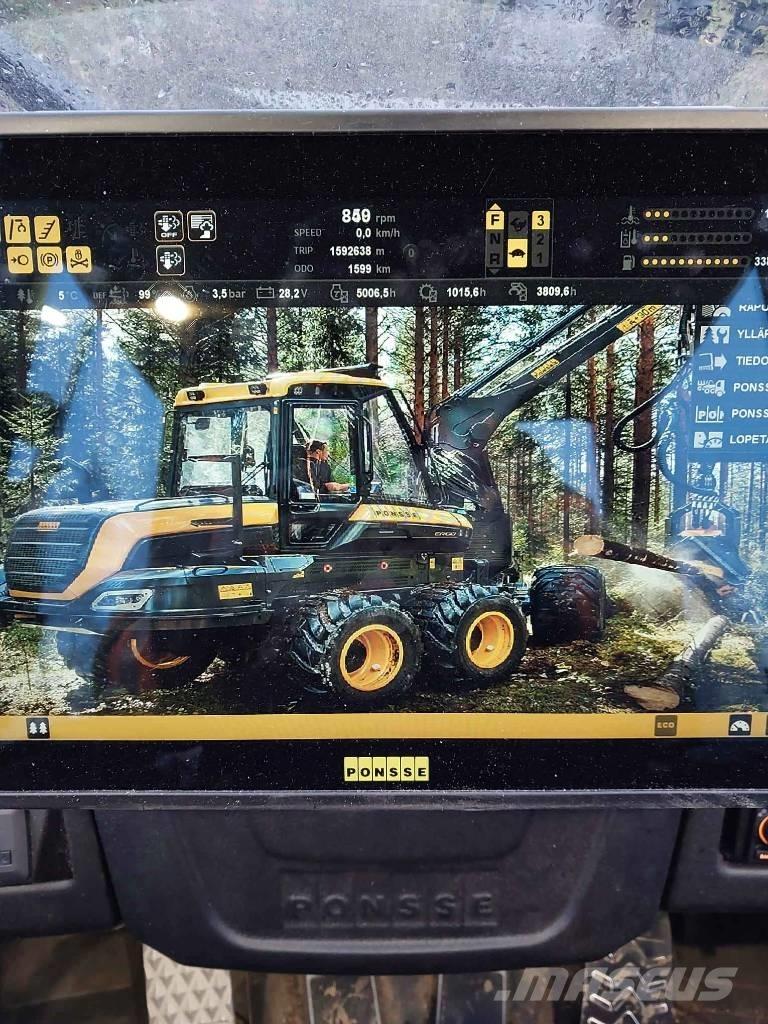 Ponsse Ergo 8W Harvesters