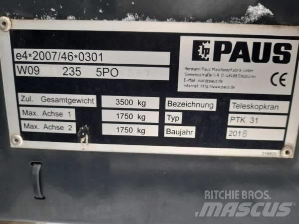 Paus PTK 31 Other cranes
