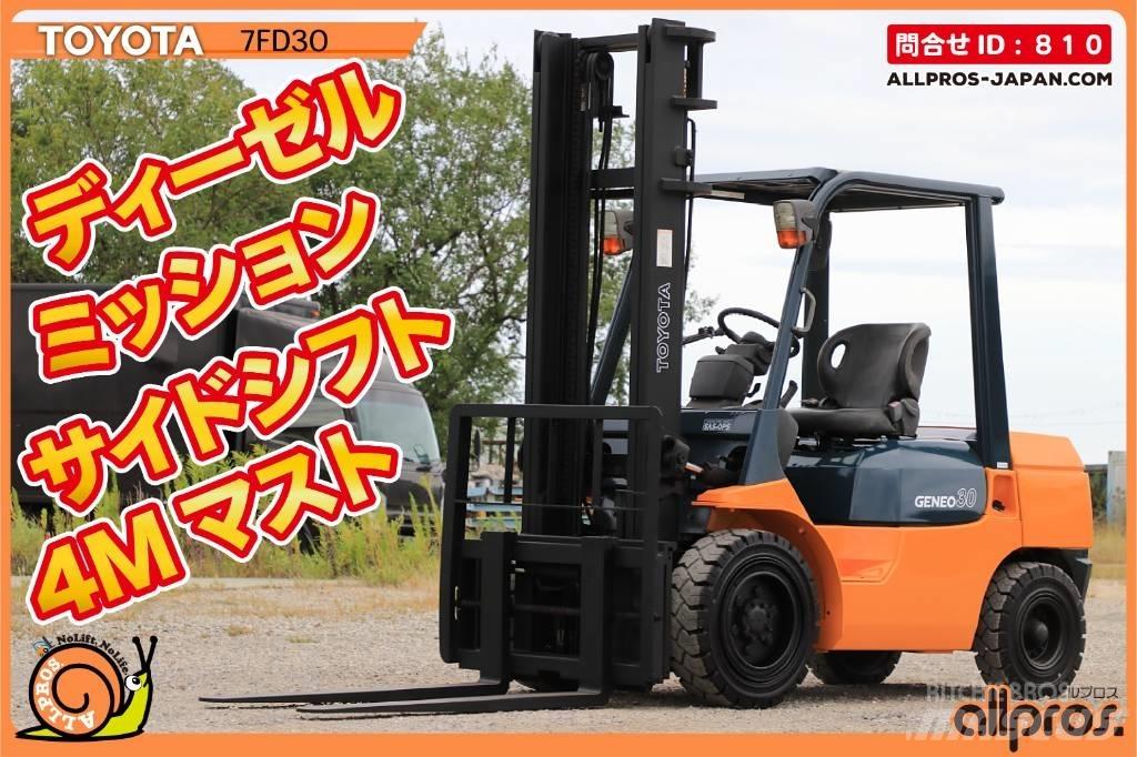 Toyota 7 FD 30 Diesel trucks