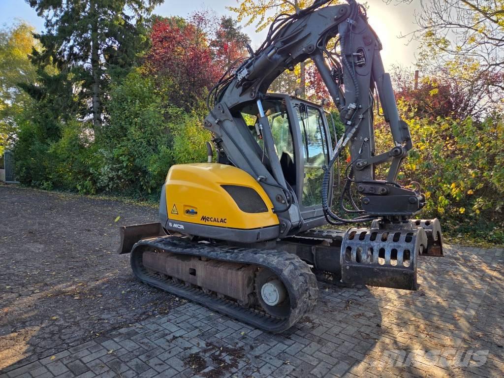 Mecalac 8 MCR Midi excavators  7t - 12t