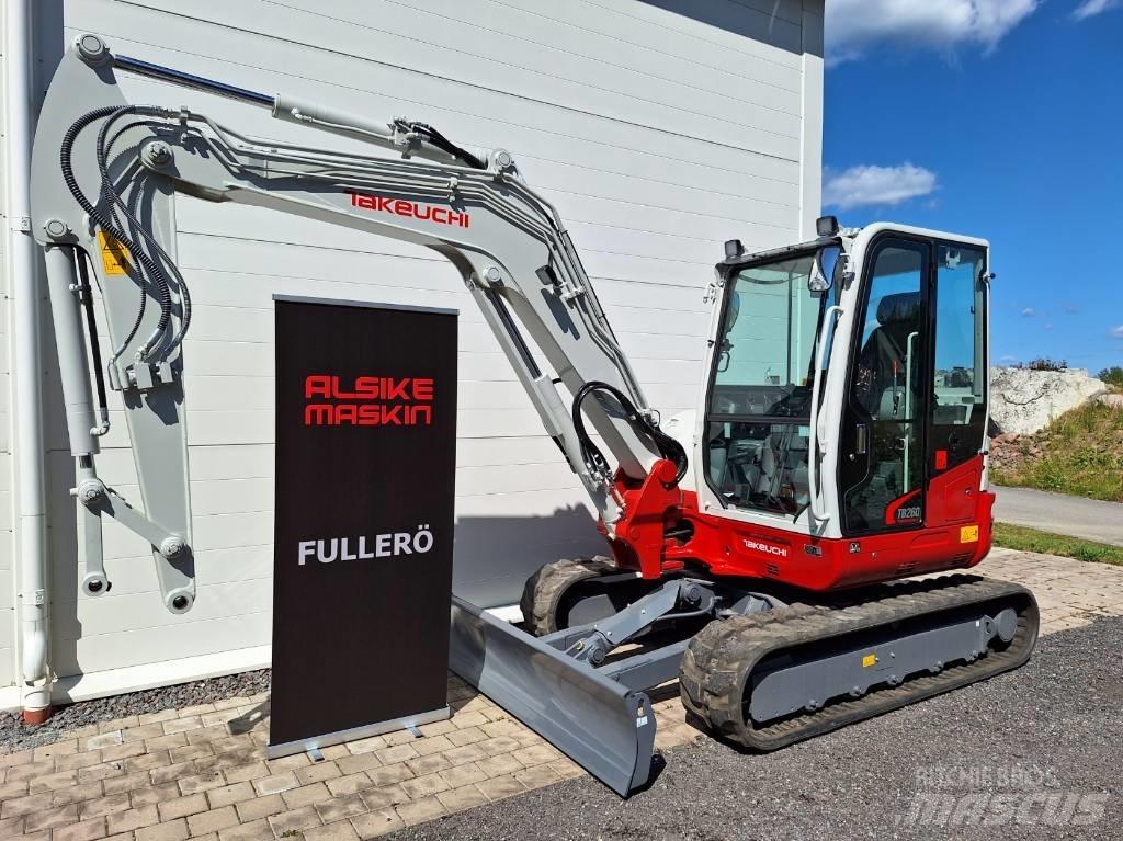 Takeuchi TB260 Mini excavators < 7t