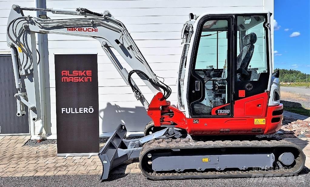 Takeuchi TB260 Mini excavators < 7t