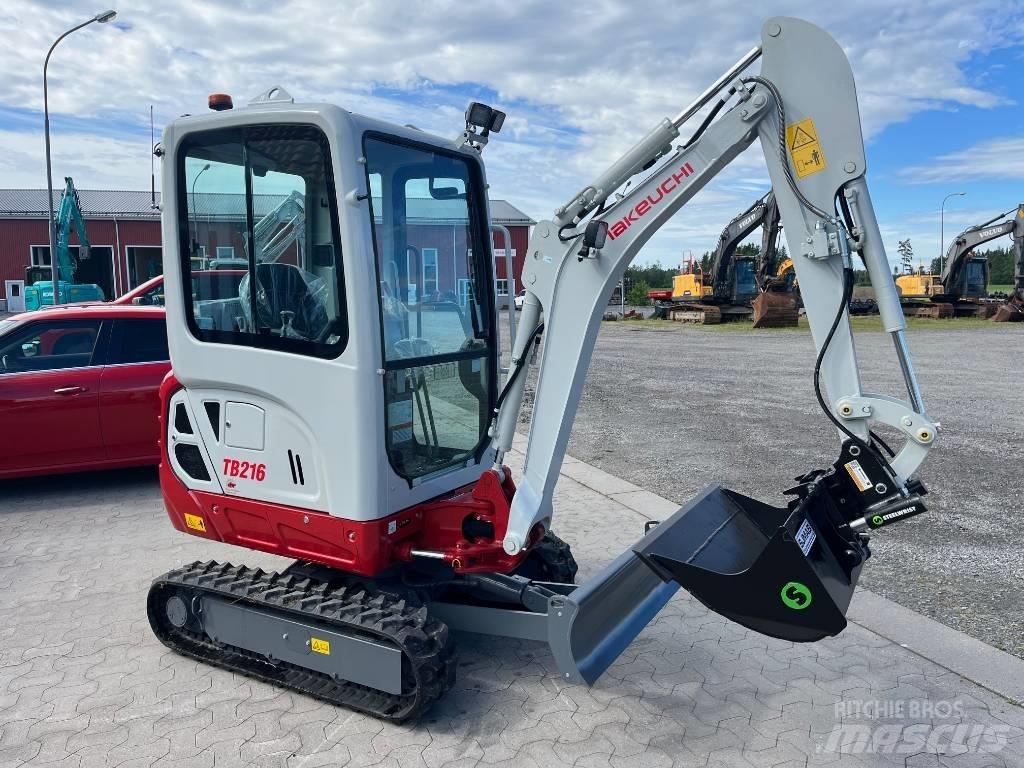 Takeuchi TB216 Mini excavators < 7t
