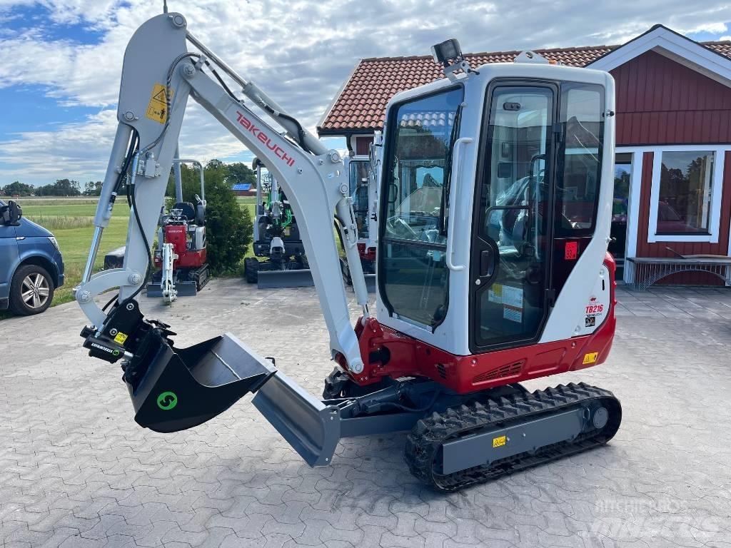 Takeuchi TB216 Mini excavators < 7t