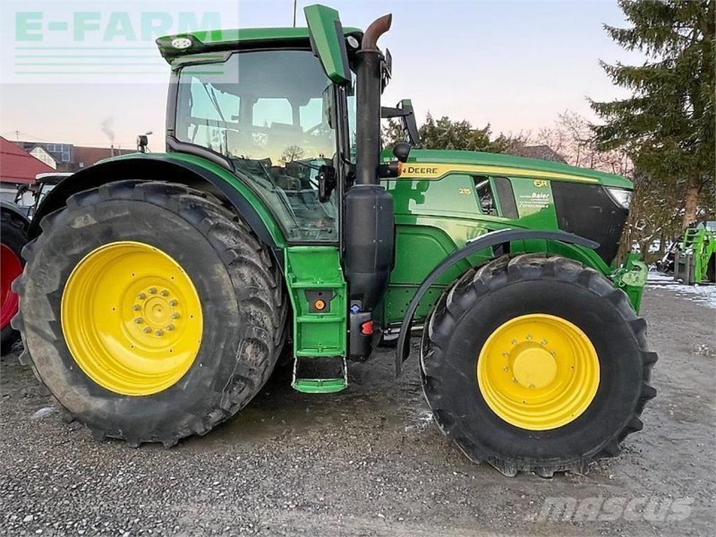 John Deere 6r 215 Tractors