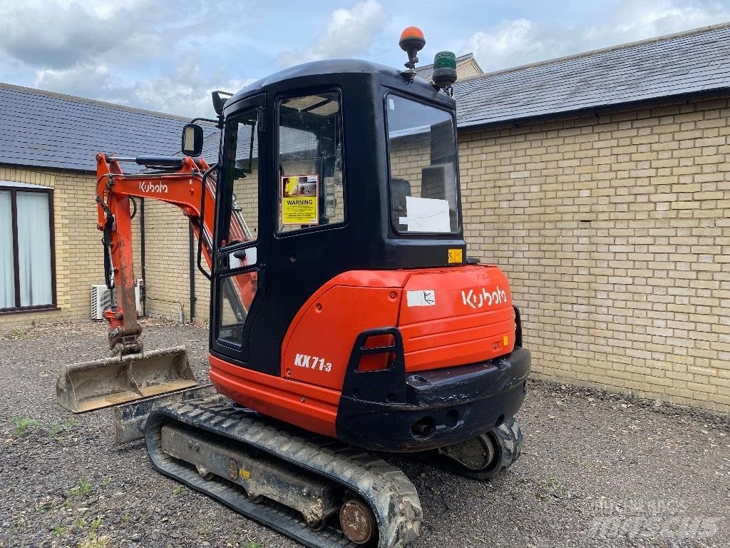 Kubota Kx71 Mini excavators < 7t