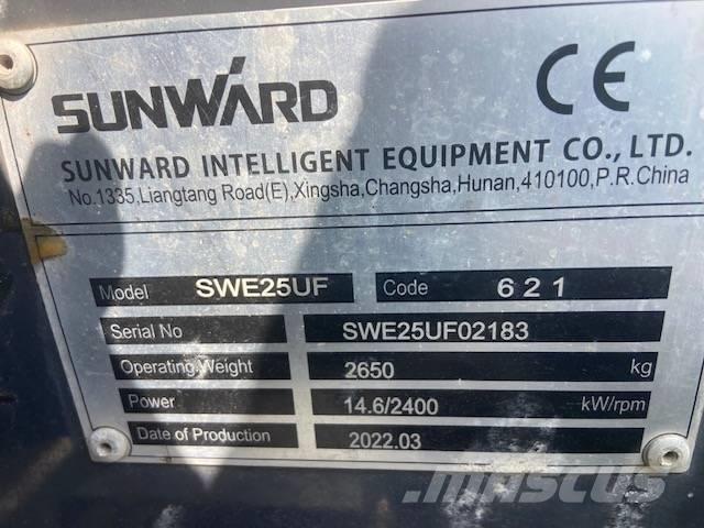 Sunward SWE 25 UF Mini excavators < 7t