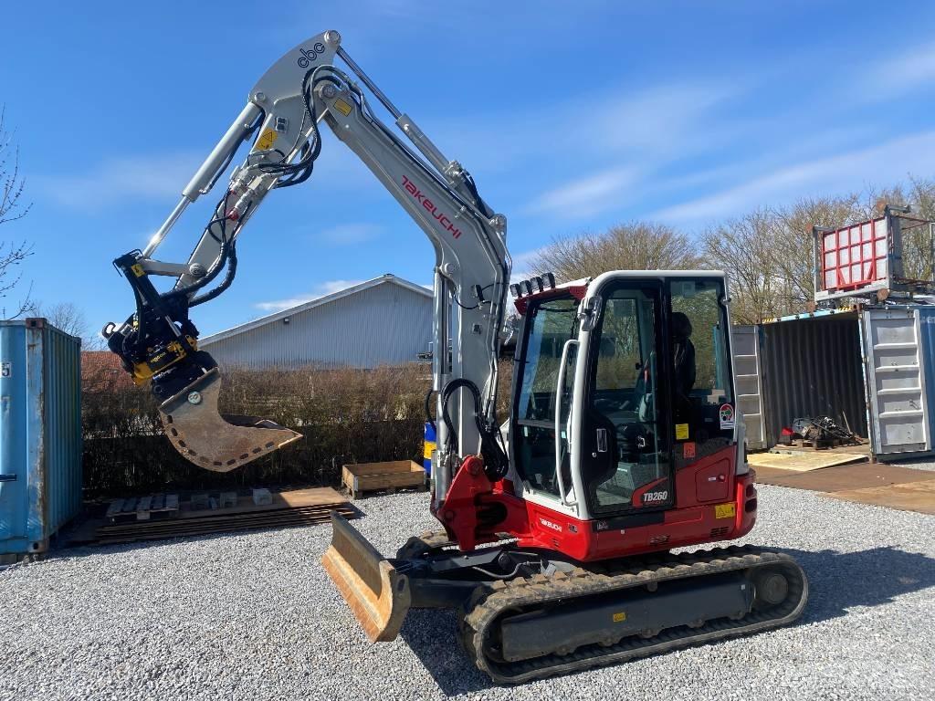 Takeuchi TB 260 Mini excavators < 7t