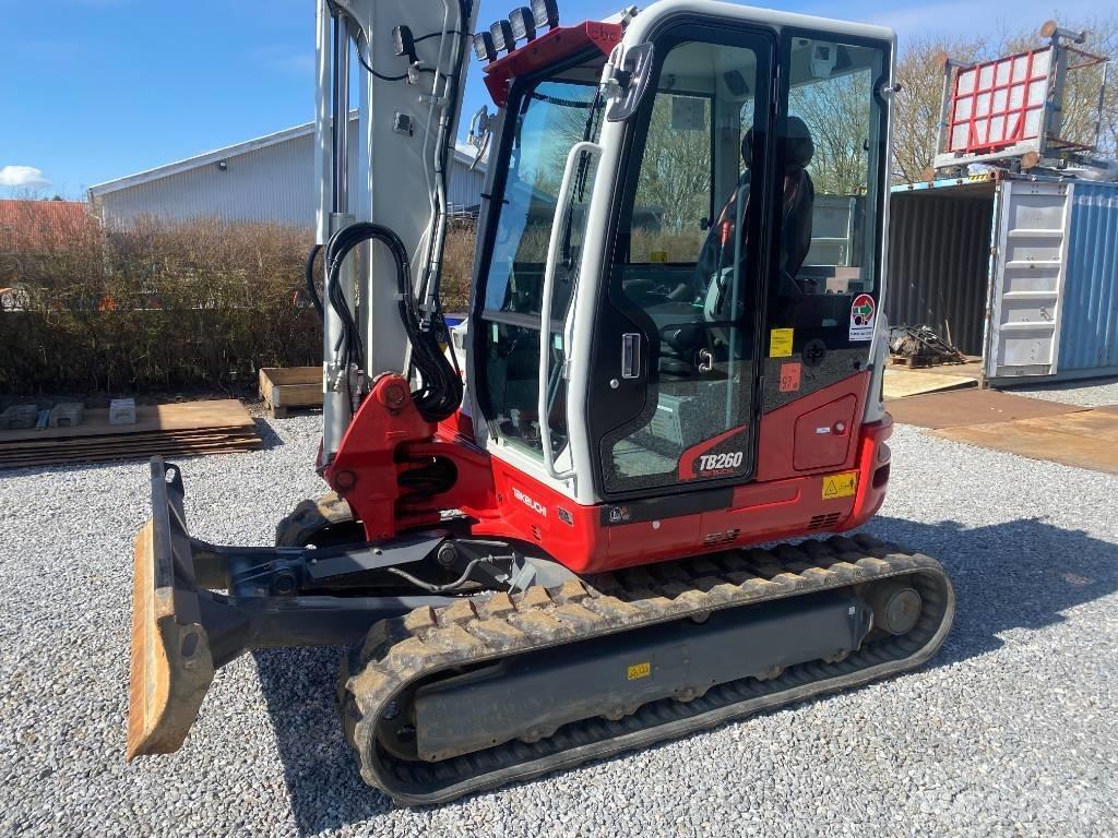 Takeuchi TB 260 Mini excavators < 7t