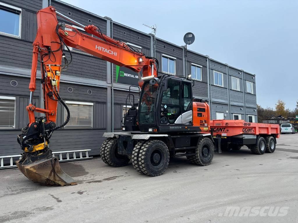 Hitachi ZX 145 W-6 Wheeled excavators