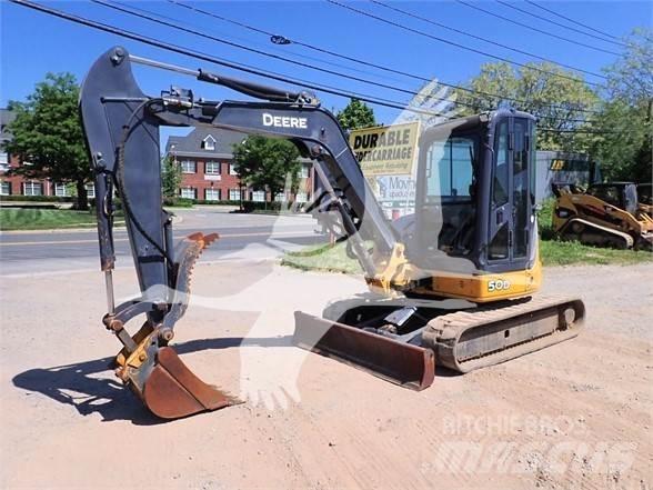 John Deere 50D Mini excavators < 7t