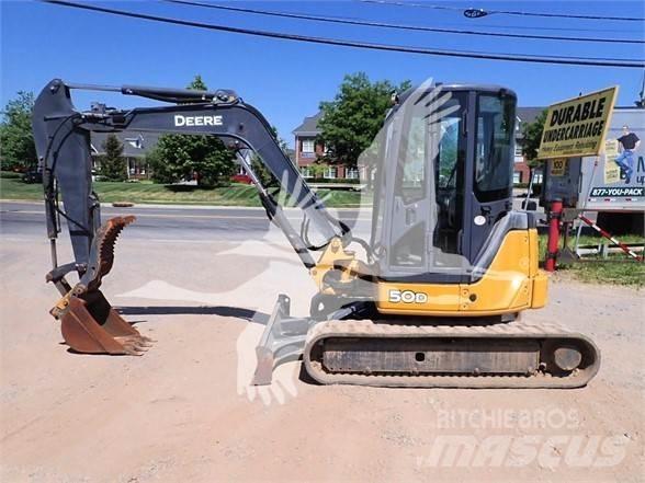 John Deere 50D Mini excavators < 7t