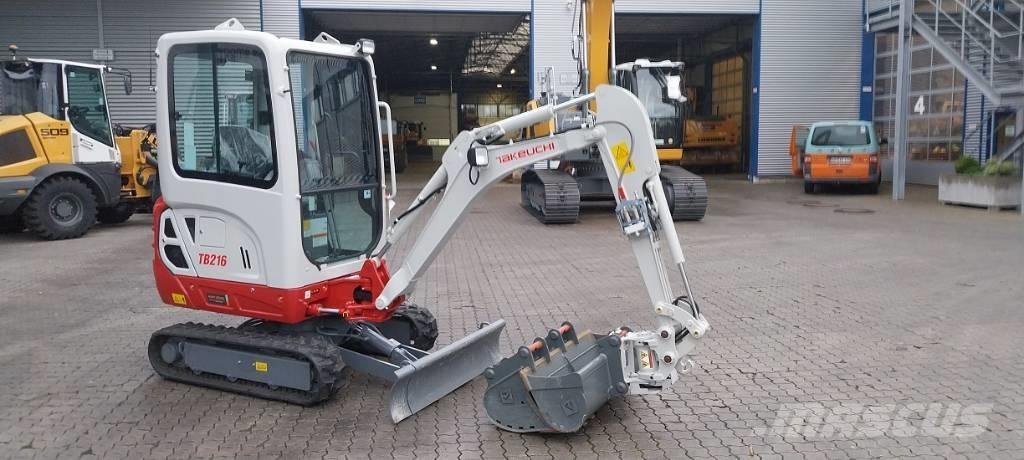 Takeuchi TB 216 A Mini excavators < 7t