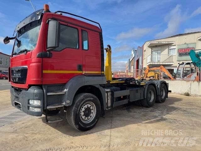 MAN TGS 26.440 Containerframe/Skiploader trucks