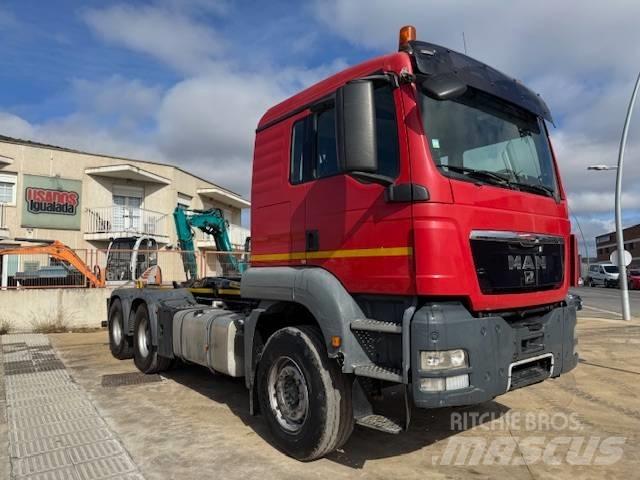 MAN TGS 26.440 Containerframe/Skiploader trucks