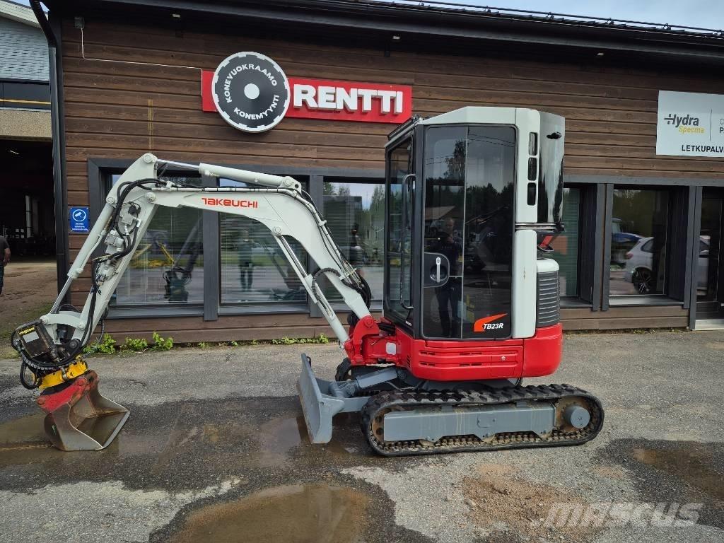 Takeuchi 23R Mini excavators < 7t